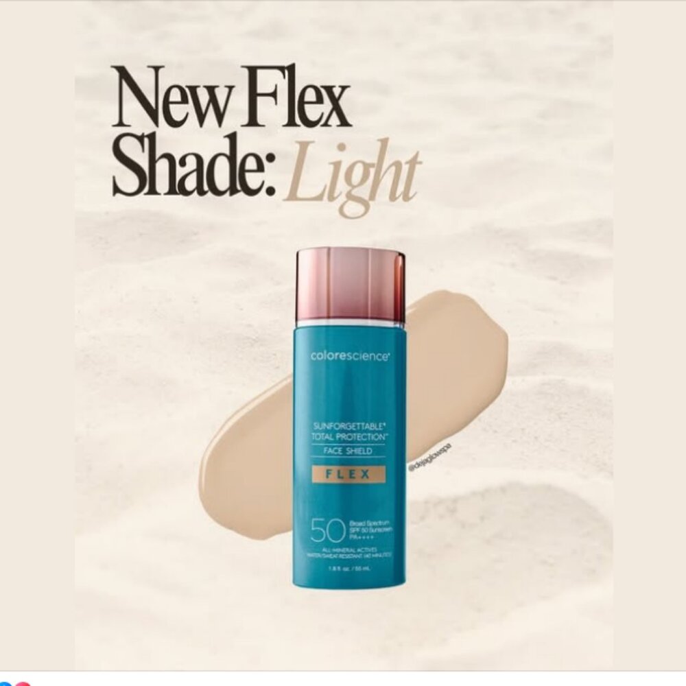 Colorescience Sunforgettable Total Protection Face Shield FLEX Light SPF 50
